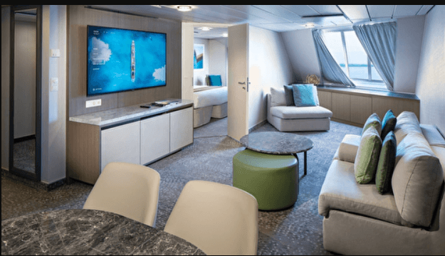 Celebrity Xcel Suite cabin