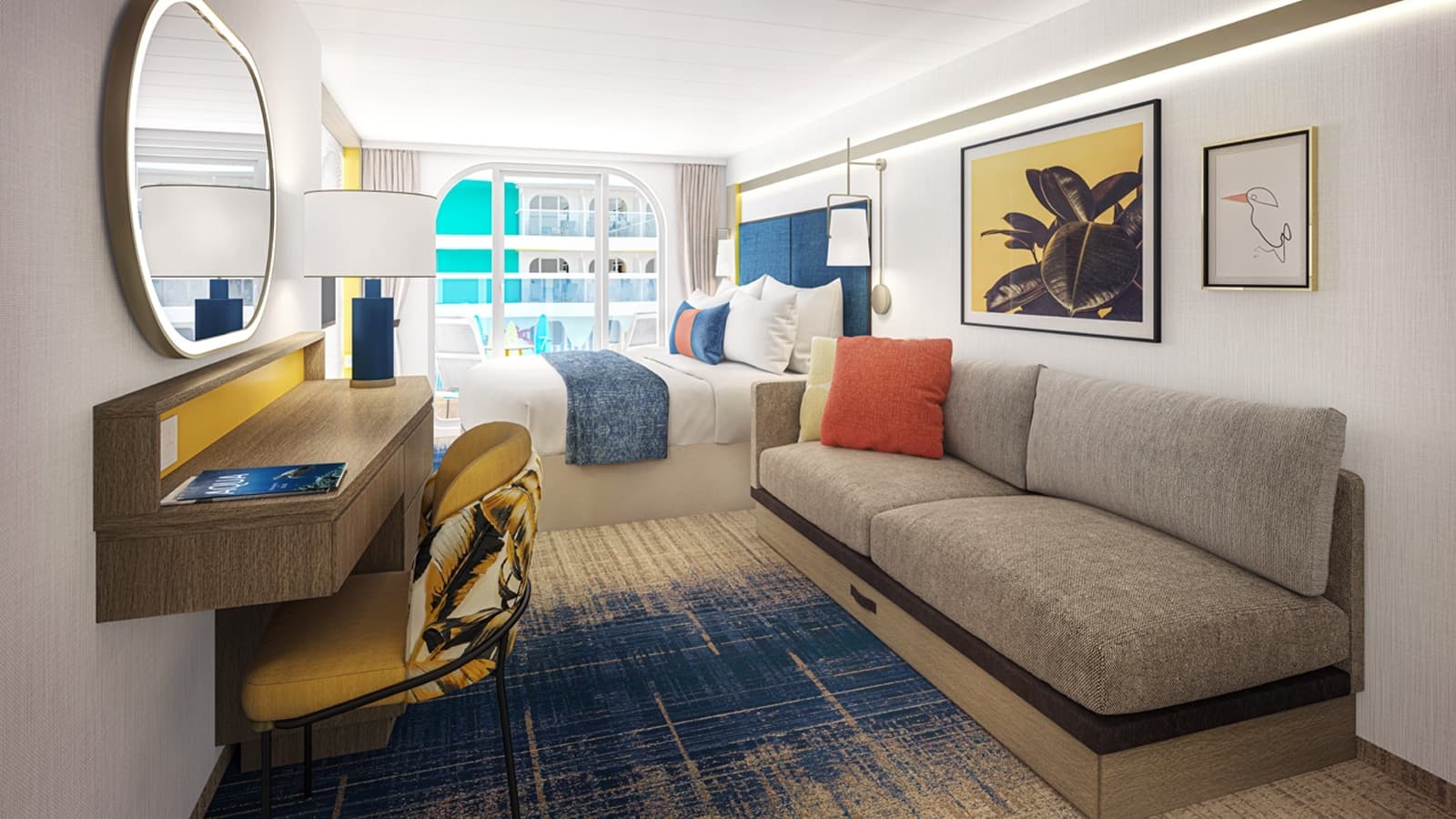 Star of the Seas Balcony cabin