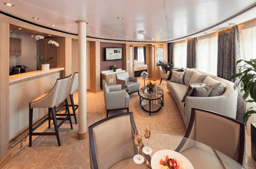 Seabourn Quest Suite cabin