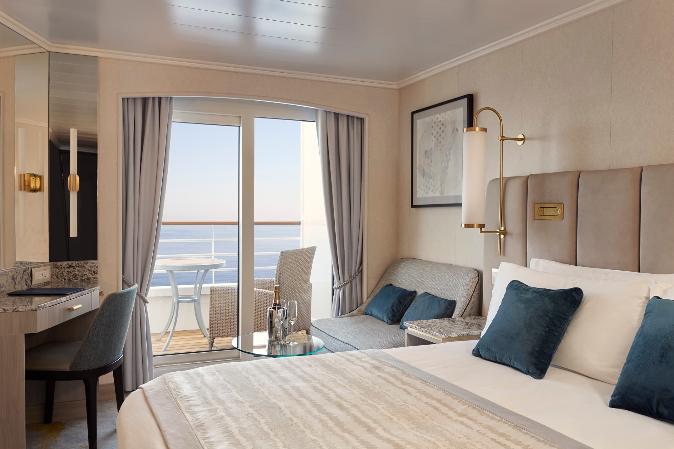 Crystal Symphony Balcony cabin