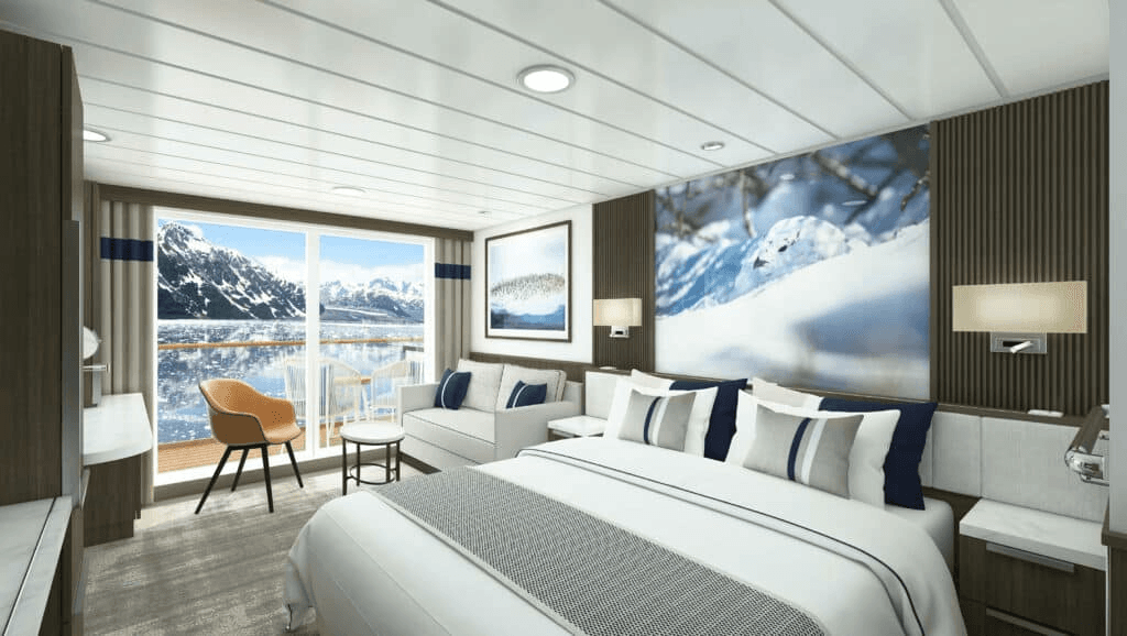 Douglas Mawson Balcony cabin
