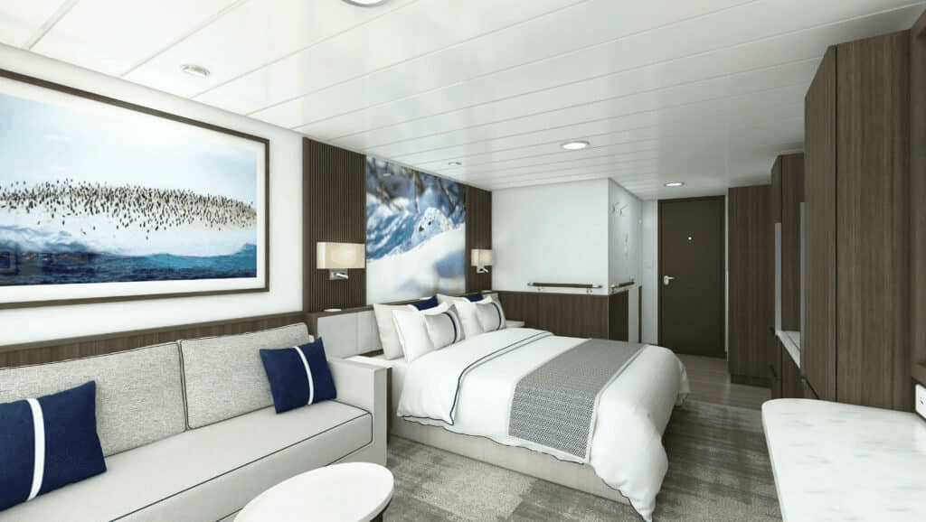 Douglas Mawson Balcony cabin