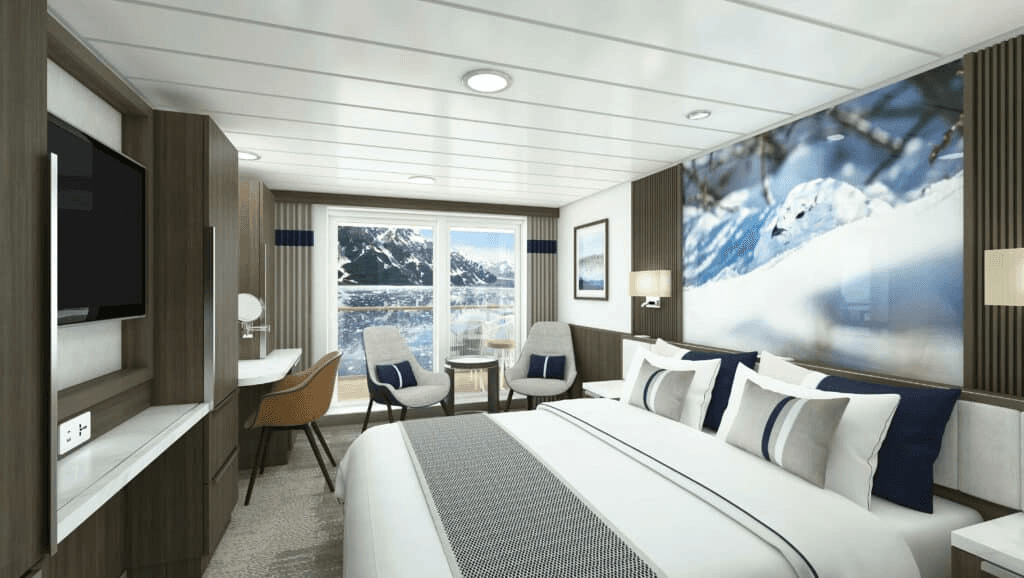 Douglas Mawson Balcony cabin