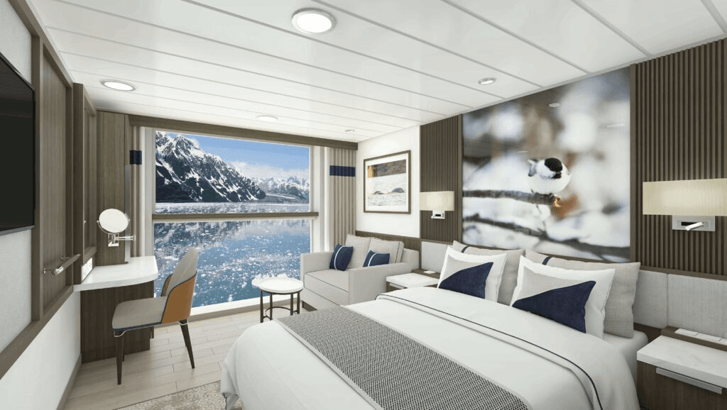 Douglas Mawson Oceanview cabin