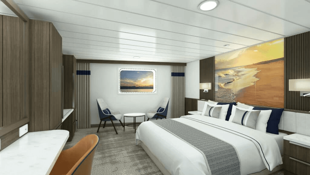 Douglas Mawson Oceanview cabin