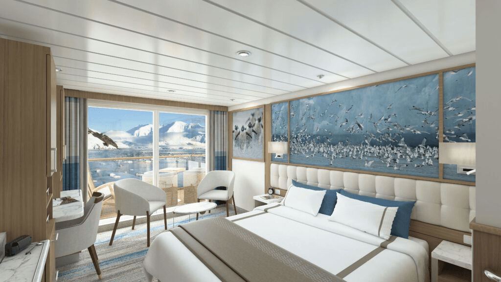Greg Mortimer Balcony cabin