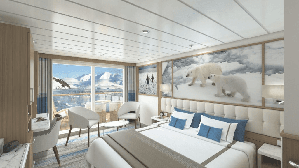 Greg Mortimer Balcony cabin