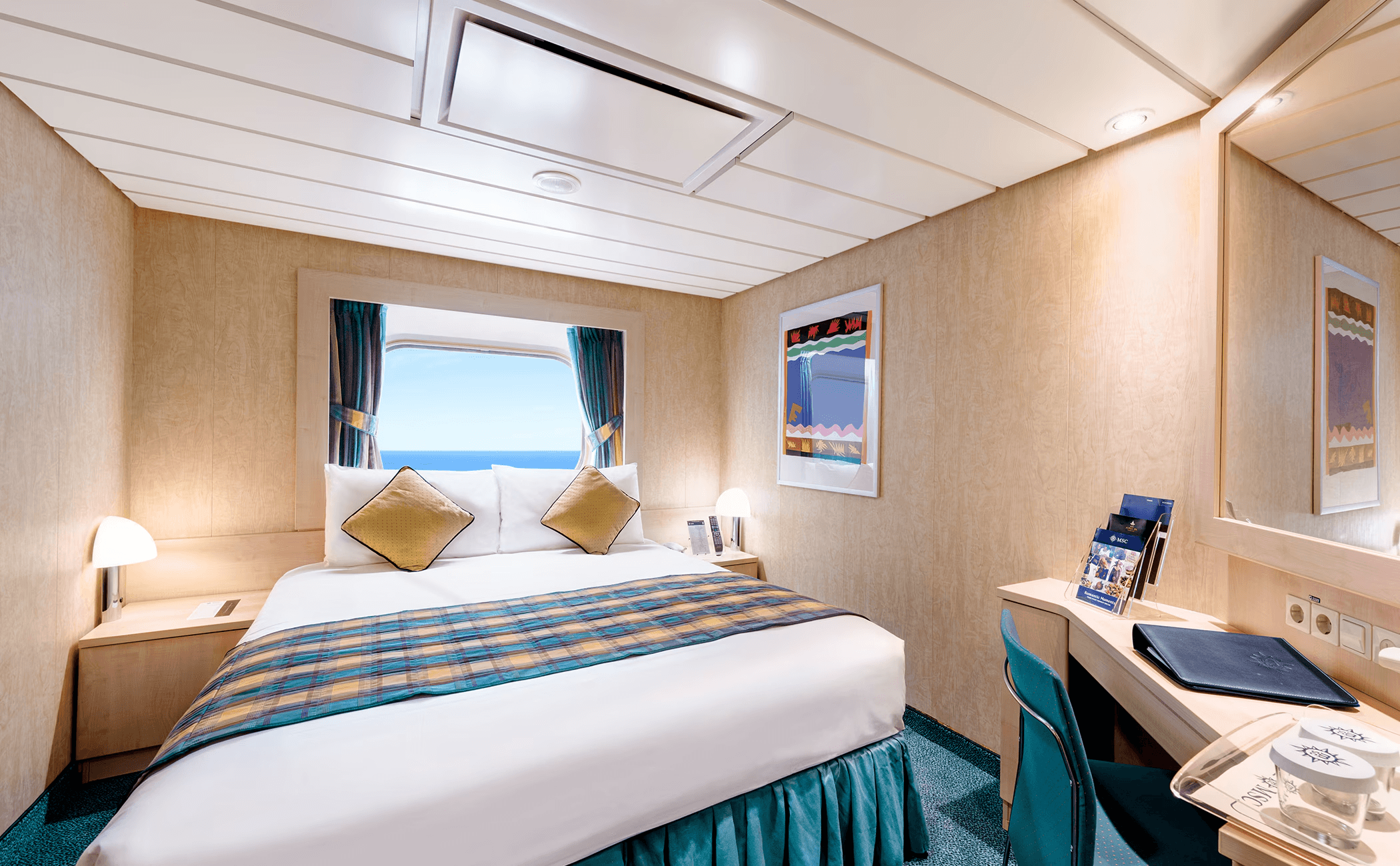 MSC Armonia Oceanview cabin