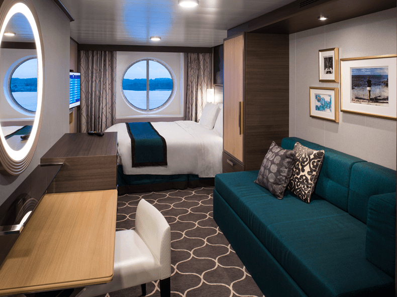 Symphony of the Seas Oceanview cabin