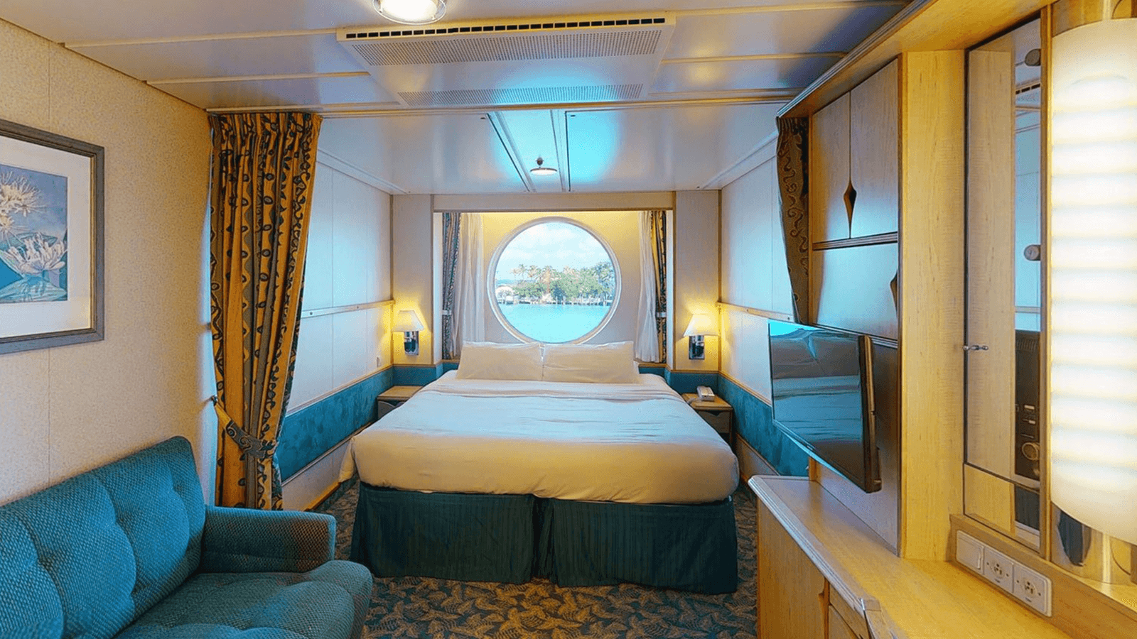 Mariner of the Seas Oceanview cabin