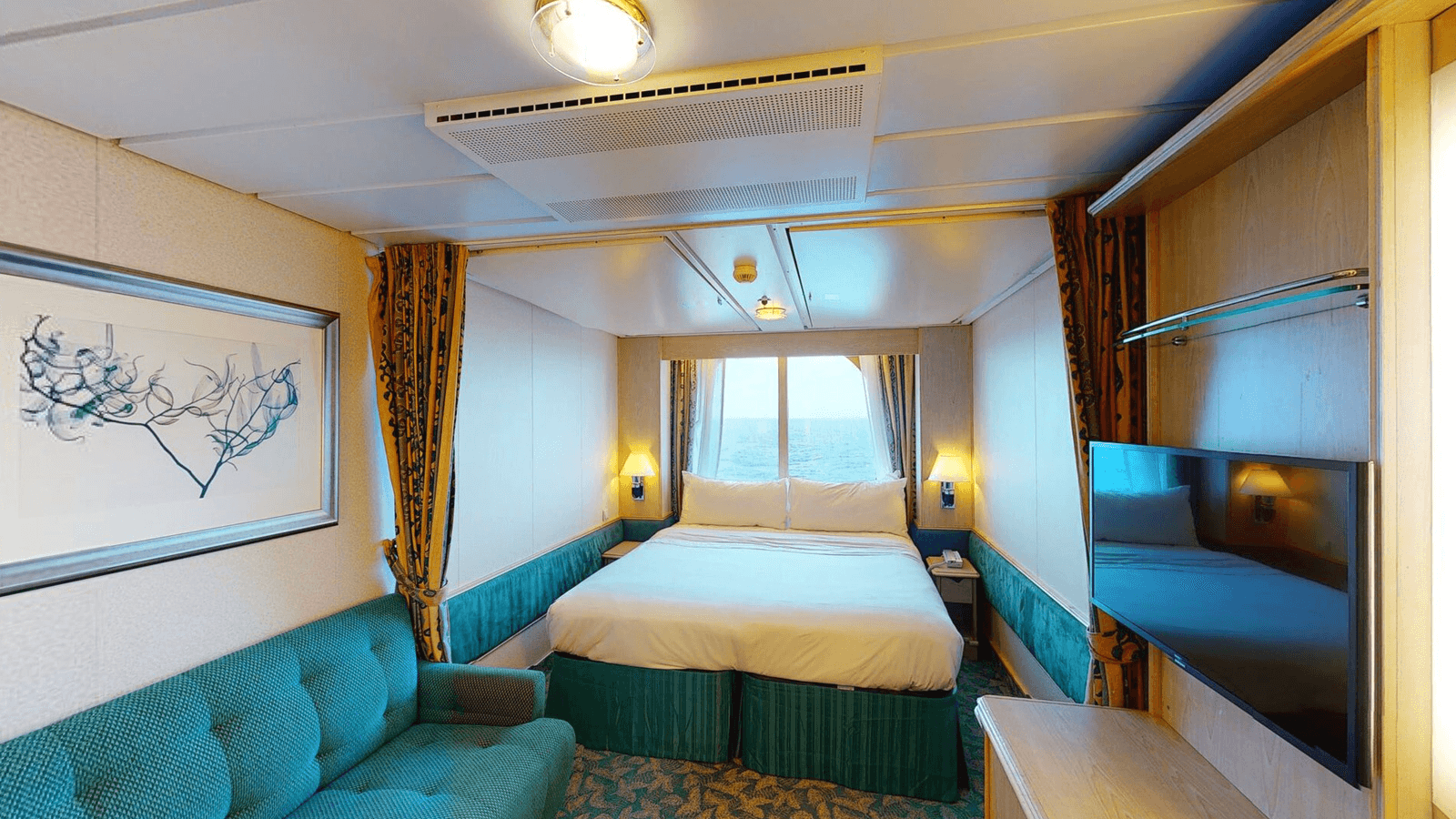 Freedom of the Seas Oceanview cabin