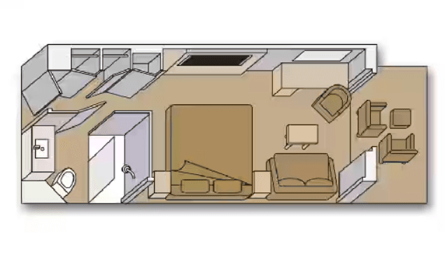 Koningsdam Balcony cabin