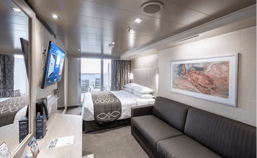 MSC Seashore Balcony cabin