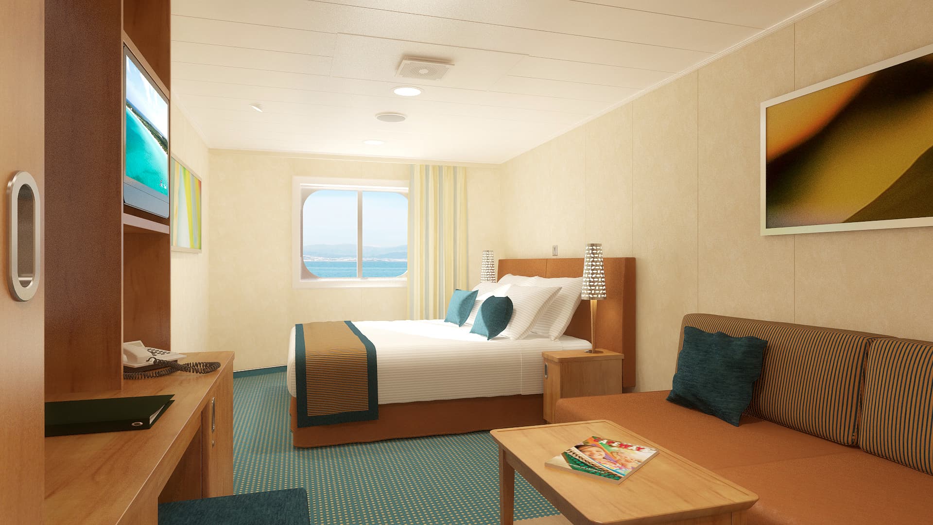 Carnival Breeze Oceanview cabin
