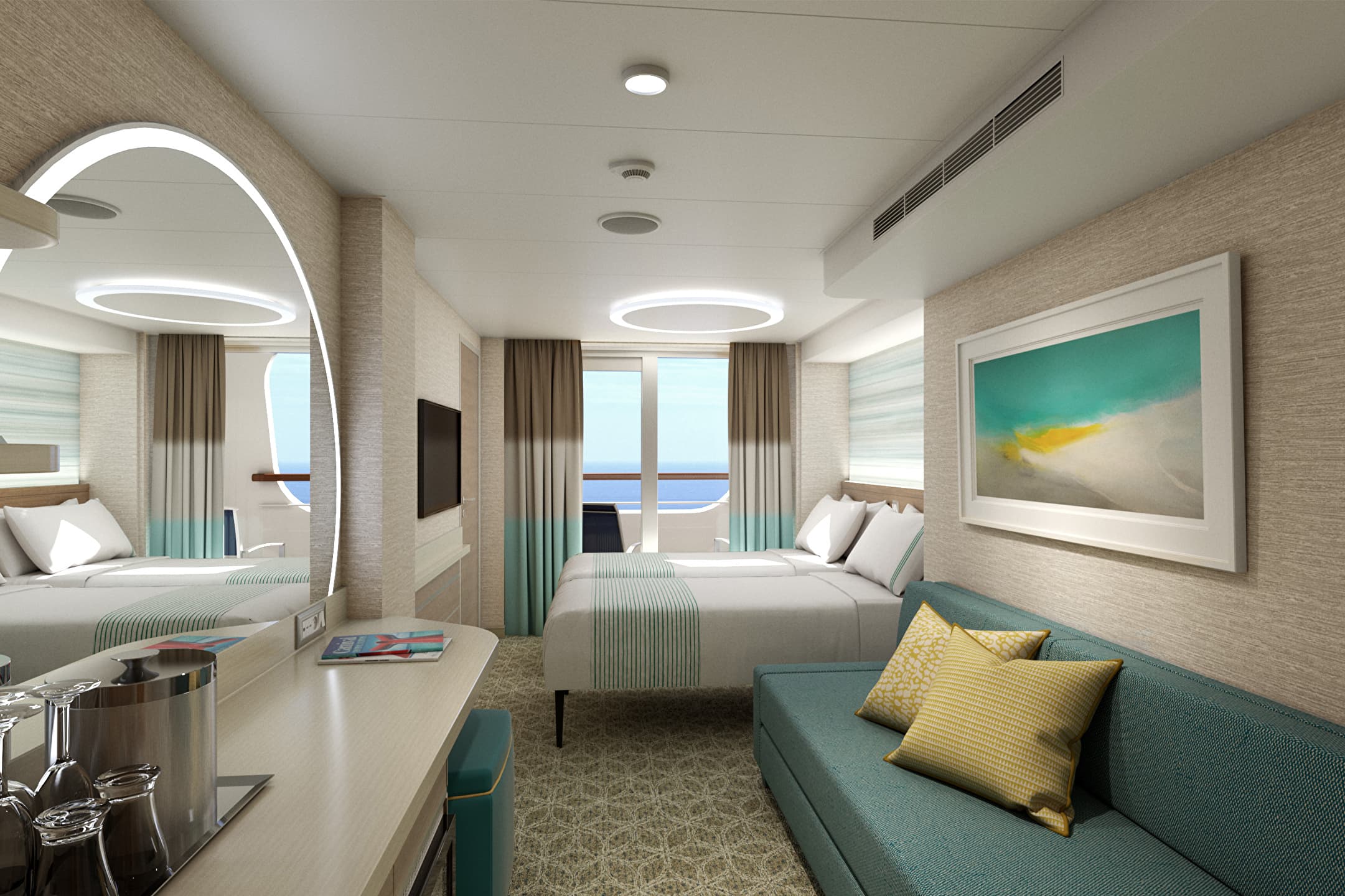 Carnival Celebration Balcony cabin