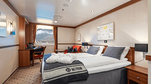 MS Fram Oceanview cabin