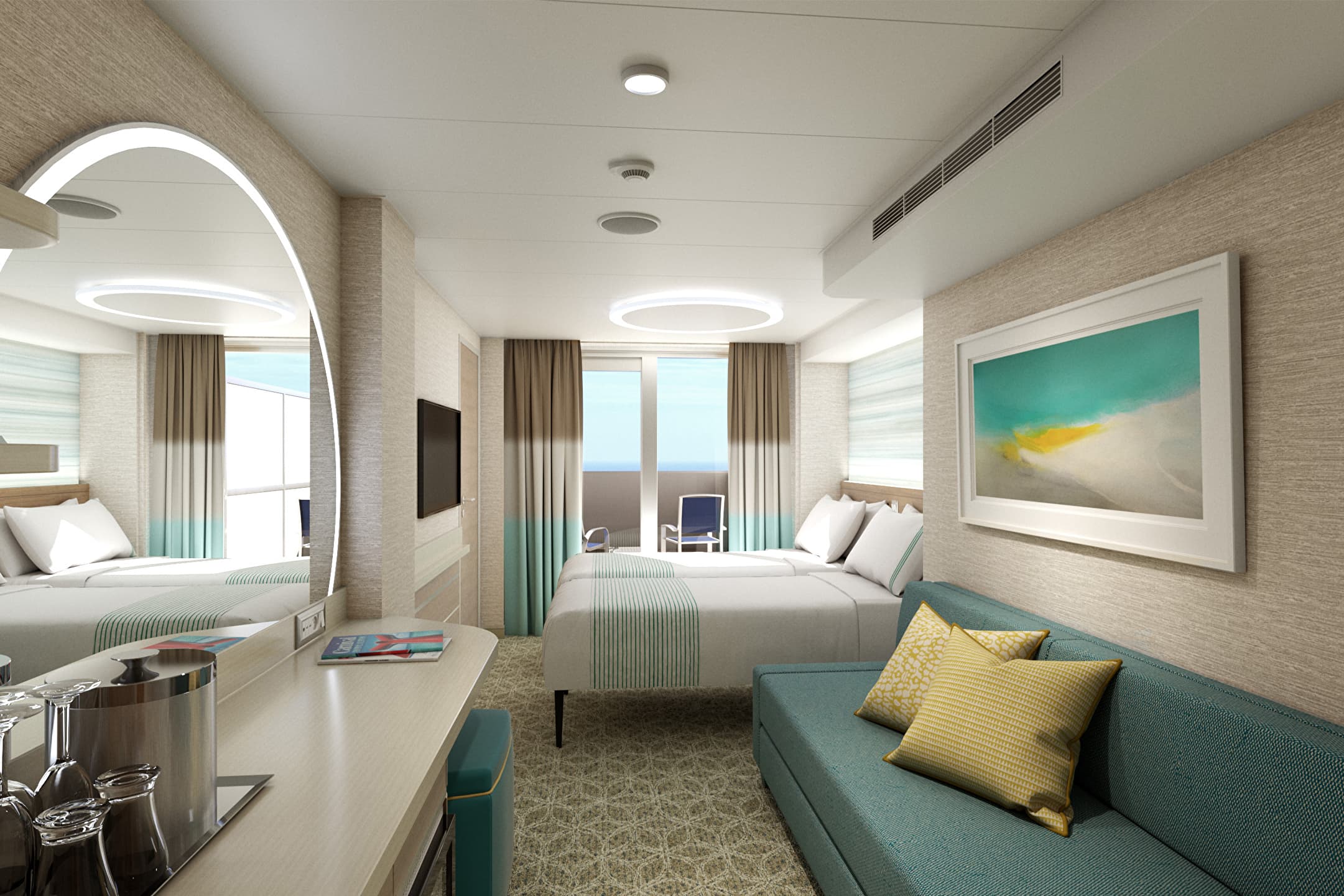 Carnival Celebration Balcony cabin