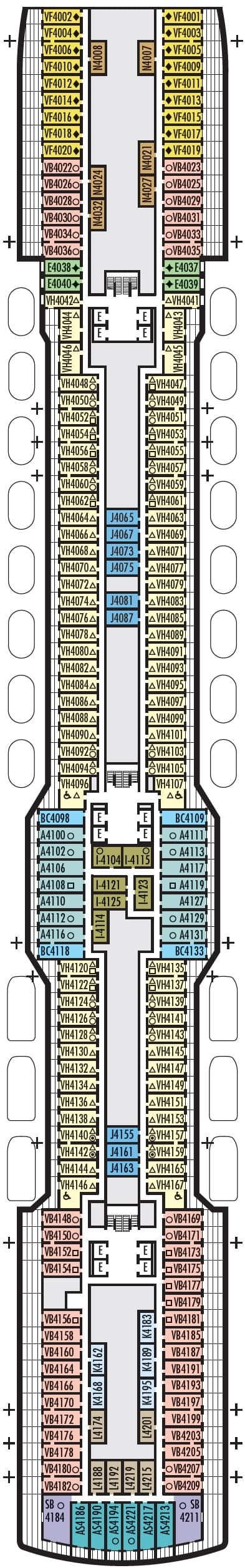 Deck Beethoven plan for Koningsdam