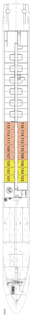Deck Indigo Deck plan for Avalon Envision