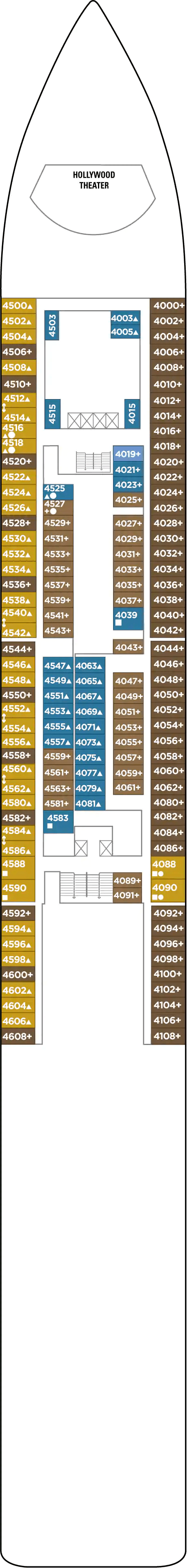 Deck Deck 04 plan for Pride of America