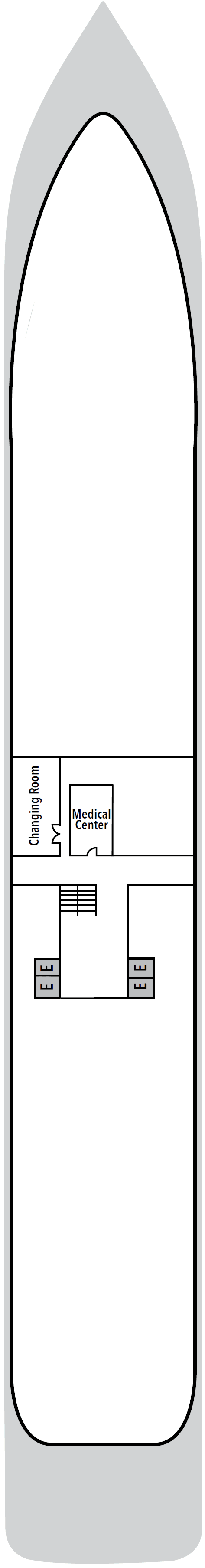 Deck 3 plan for Silver Cloud