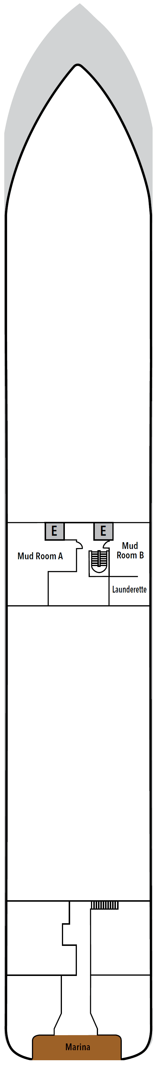 Deck 3 plan for Silver Endeavour