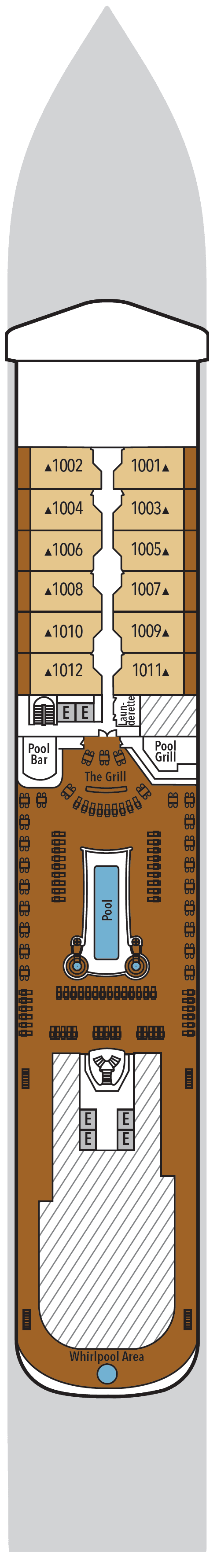 Deck Deck 10 plan for Silver Moon