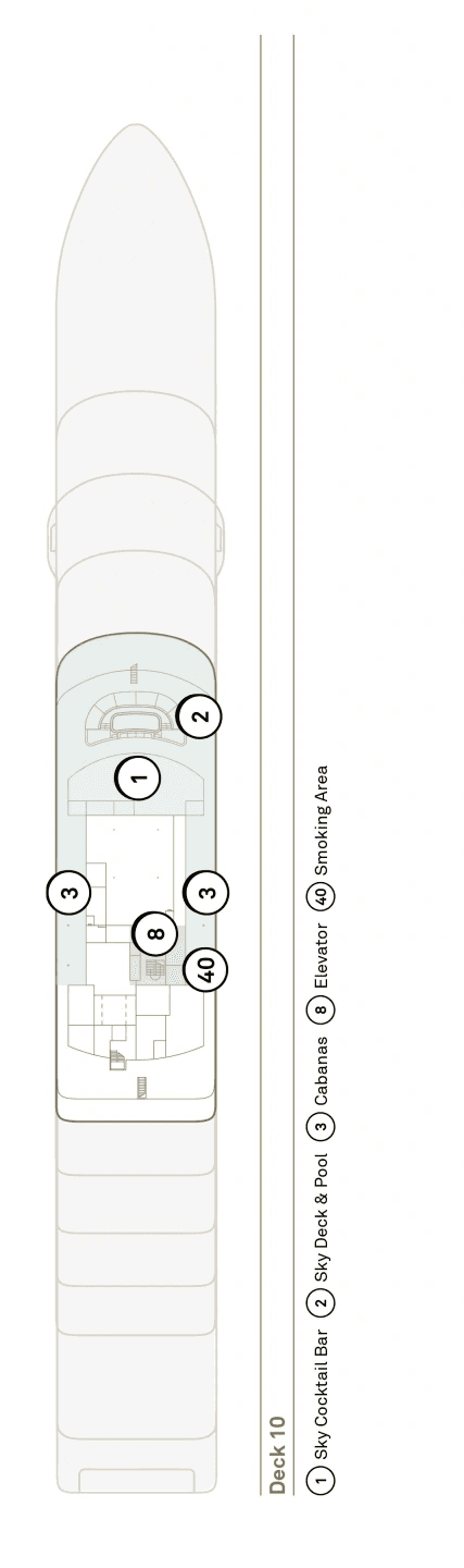 Deck Deck 10 plan for Scenic Ikon