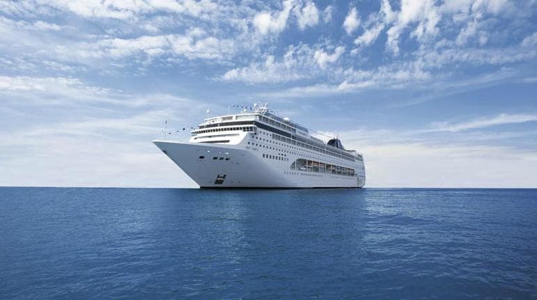 MSC Lirica cruise ship