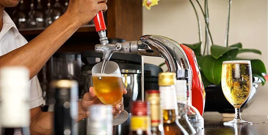 Pouring Beer