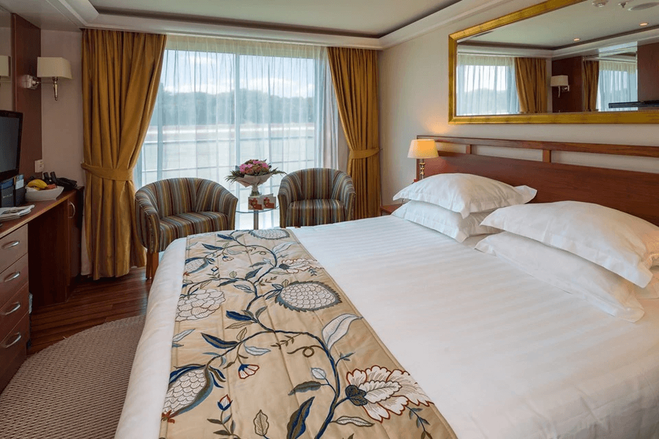 Spacious Staterooms