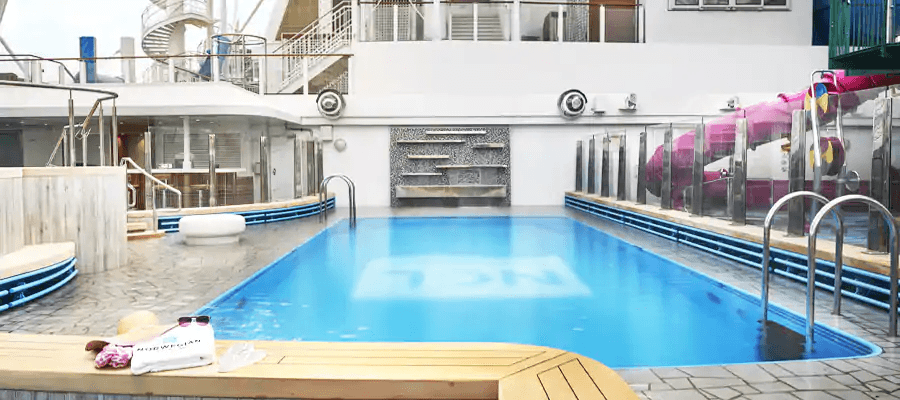 Have a relaxing dip in the pool