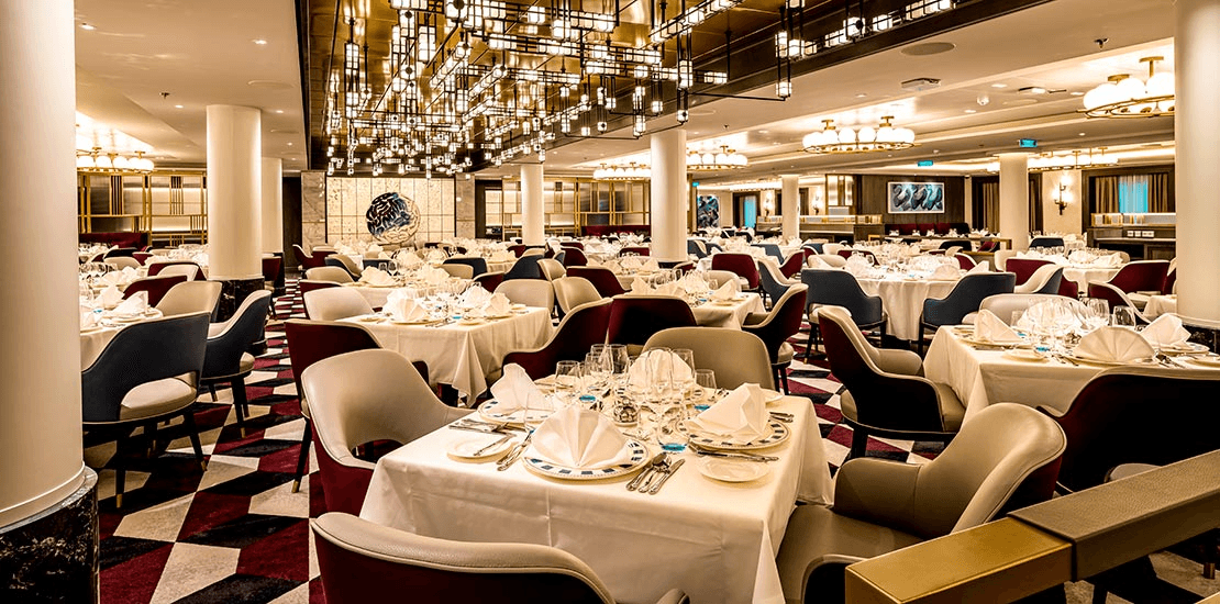 The opulent Dining Room