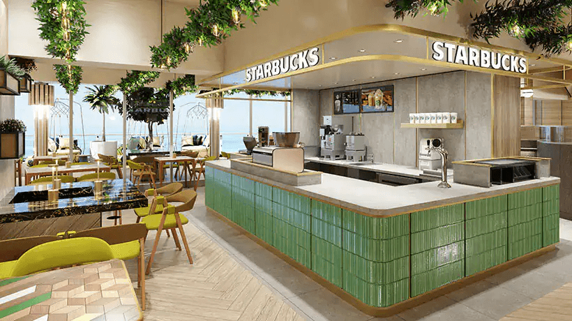 Starbucks rendering