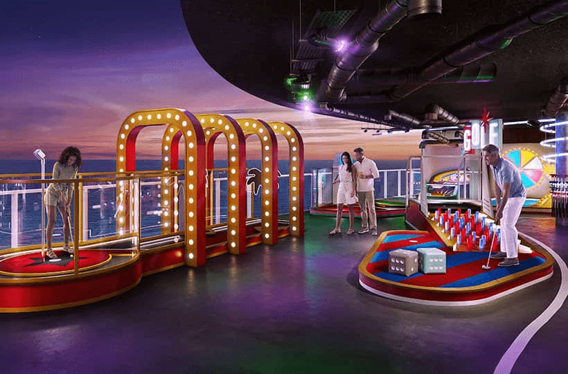Mini Golf Area Night Lifestyle 0