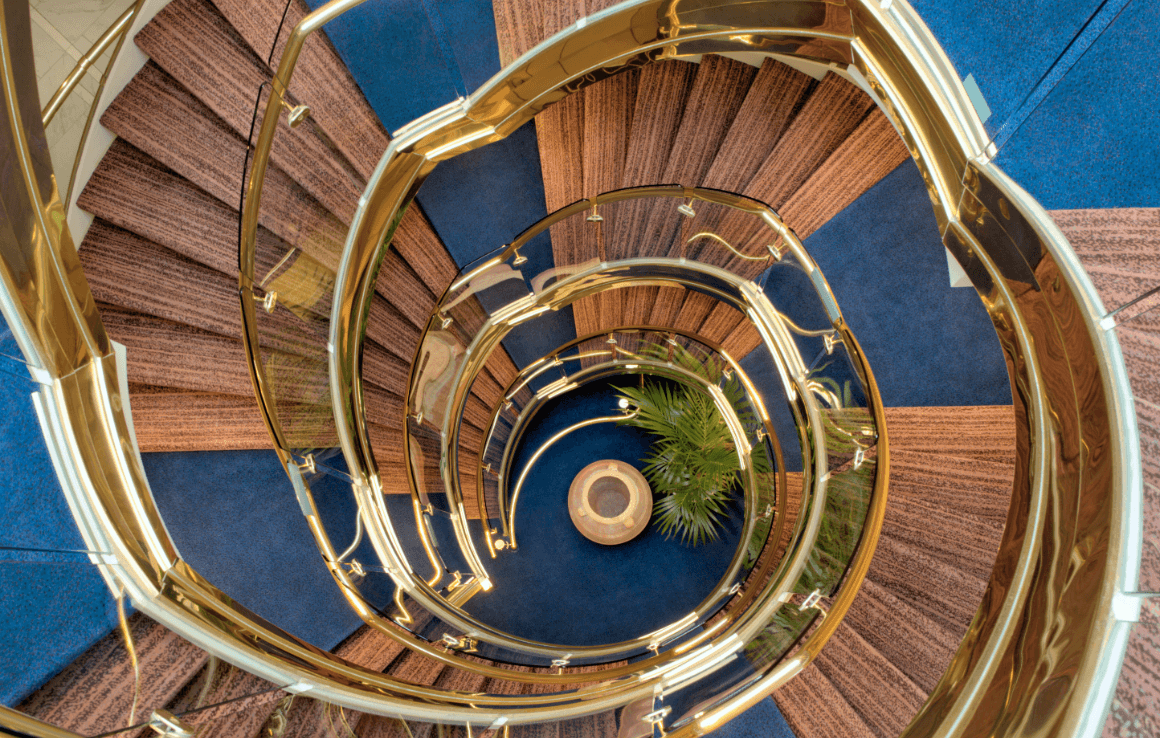 Staircase Top View