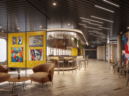 Mein Schiff Flow Street Art Bar 1