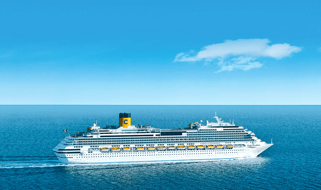 Costa Favolosa - North Europe from Hamburg
