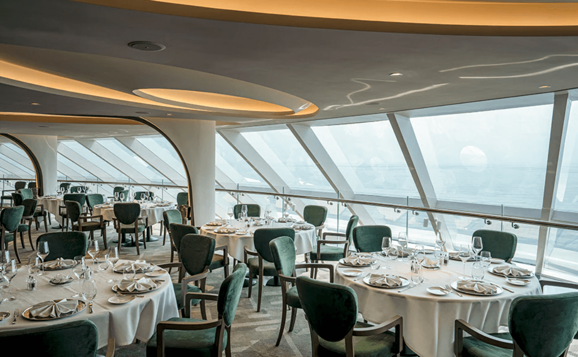 MSC Yacht Club restaurant