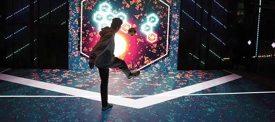 Wall Ball Glow Court