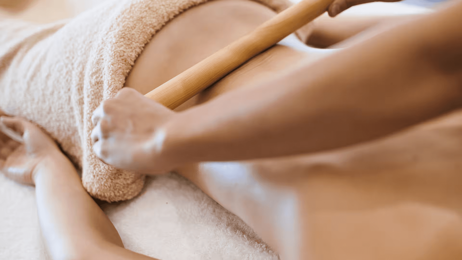 Massage Therapies Muscle Melting Bamboo Massage
