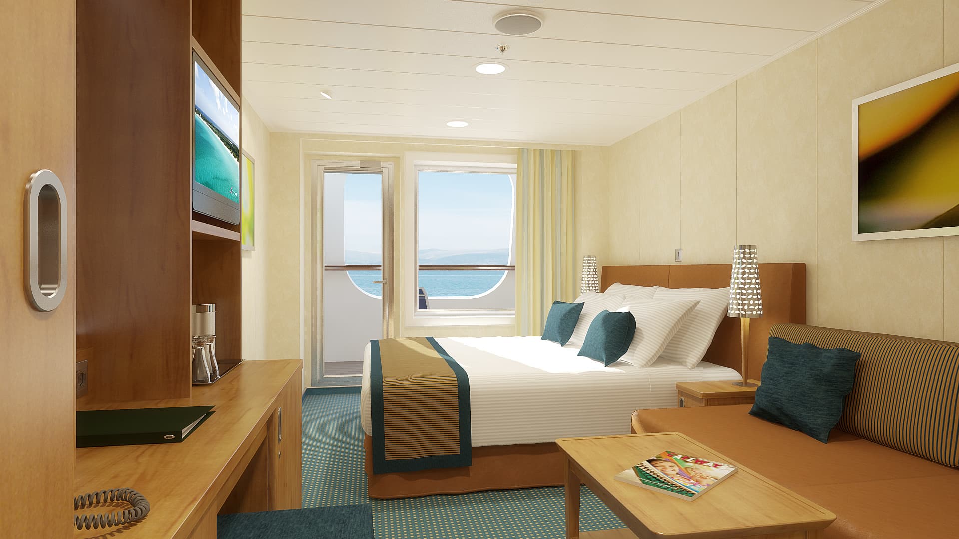 Carnival Breeze Cove Balcony Stateroom