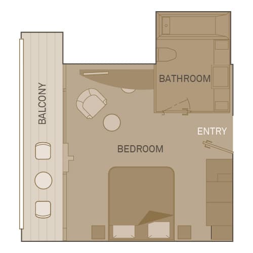 Scenic Ruby Junior Balcony Suite