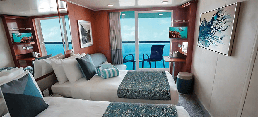 Norwegian Gem Family Balcony