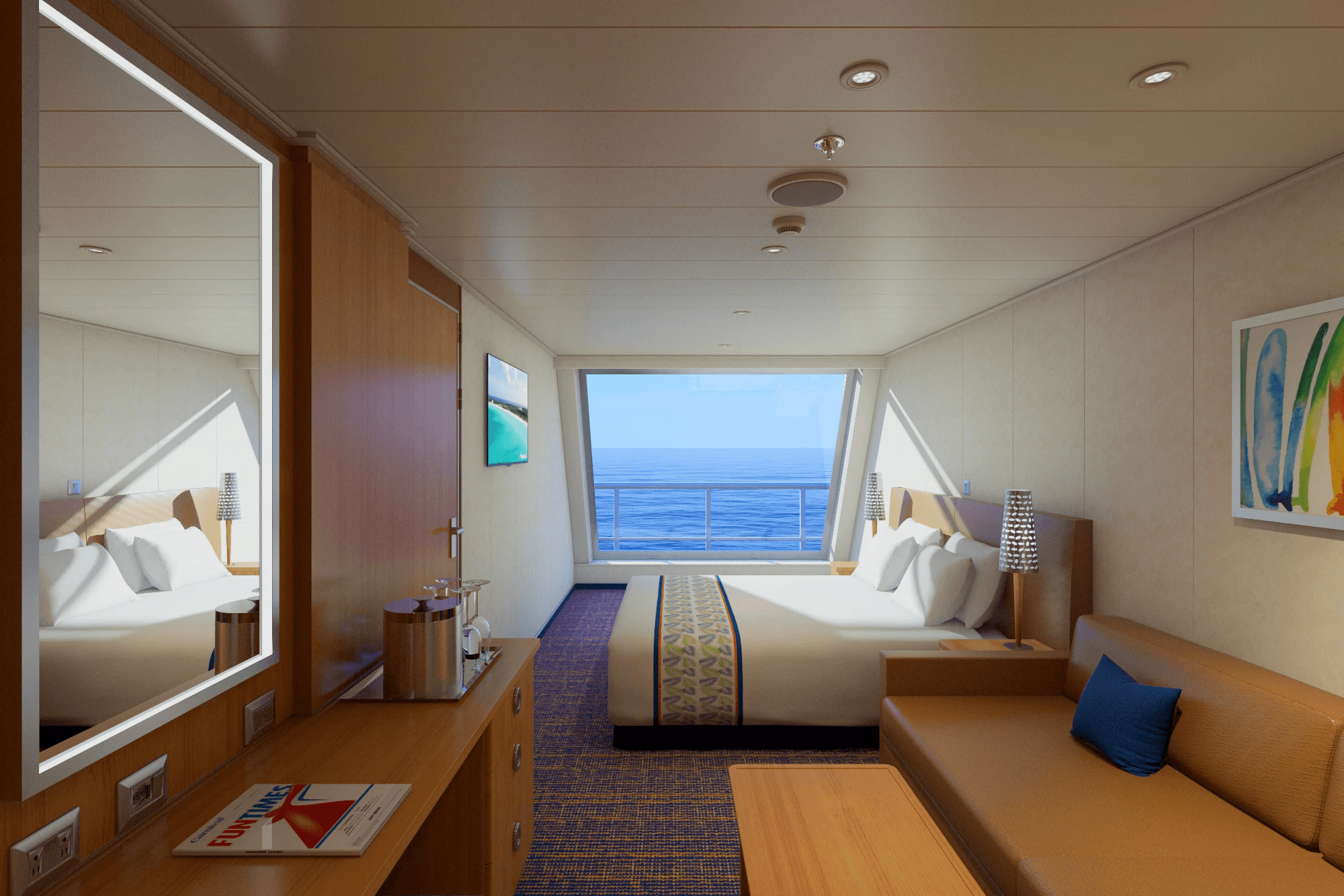 Carnival Sunrise Scenic Ocean View