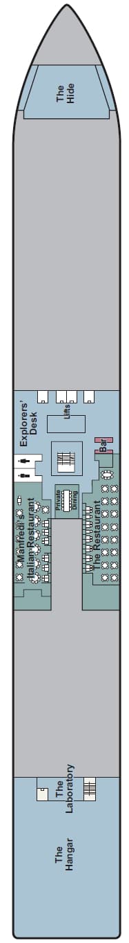 Deck Deck 1 plan for Viking Polaris