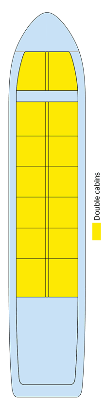 Deck Main Deck plan for RV Indochine