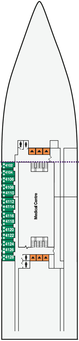 Deck Aloe Deck 4 plan for Ambience