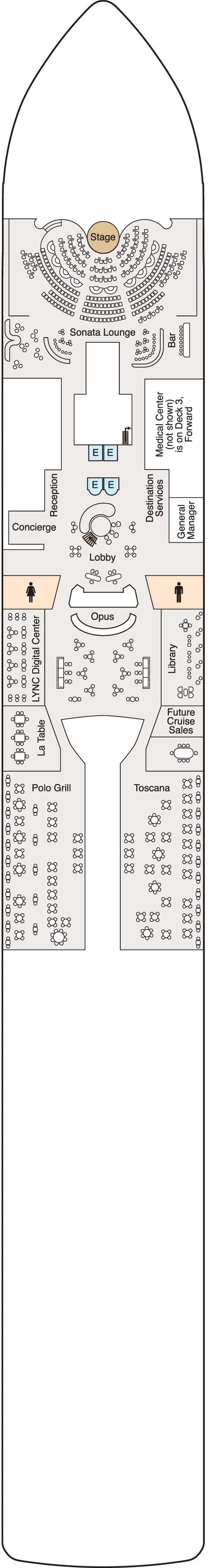 Deck 4 plan for Sonata
