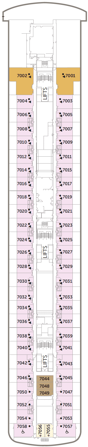 Deck Bridge Deck 7 plan for Bolette